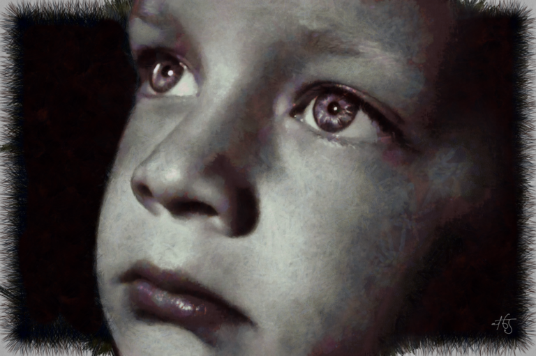 A child